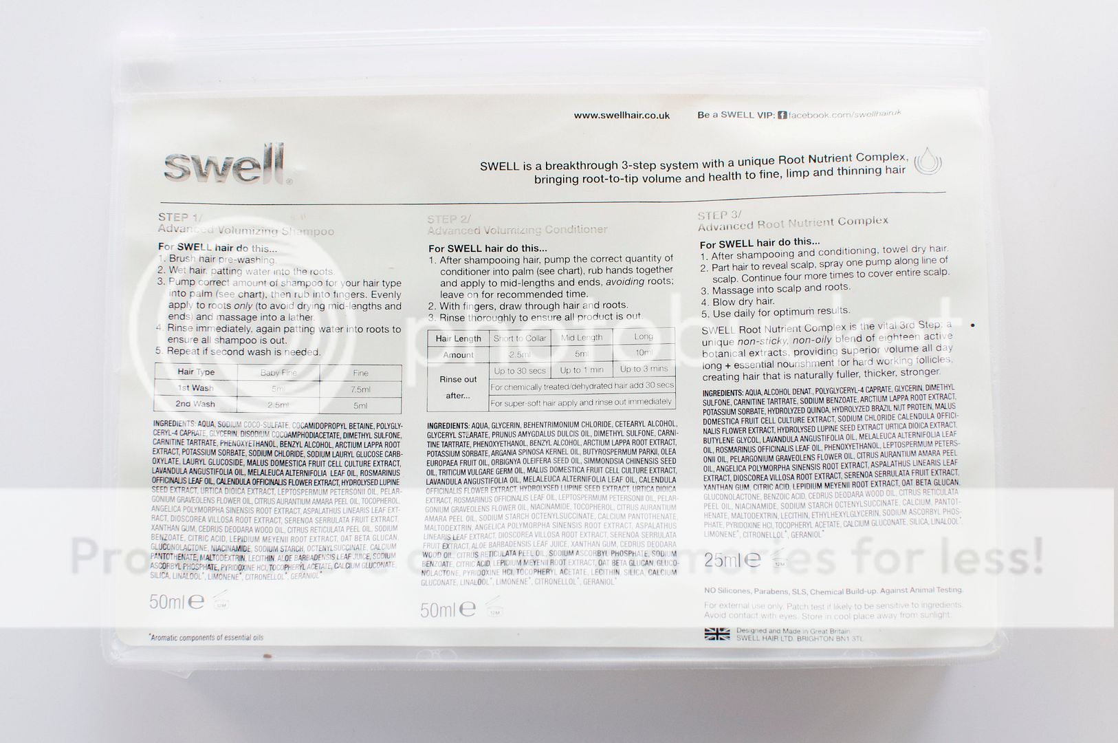 REVIEW SWELL HAIR CARE • ZOLEA